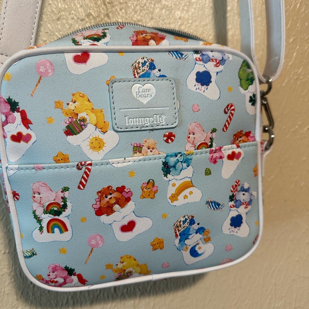 Loungefly Care Bear‎ Christmas Crossbody Purse Bag